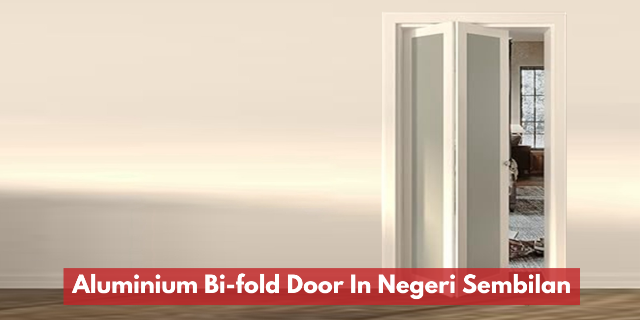 Aluminium Bathroom Bi-fold Door In Negeri Sembilan